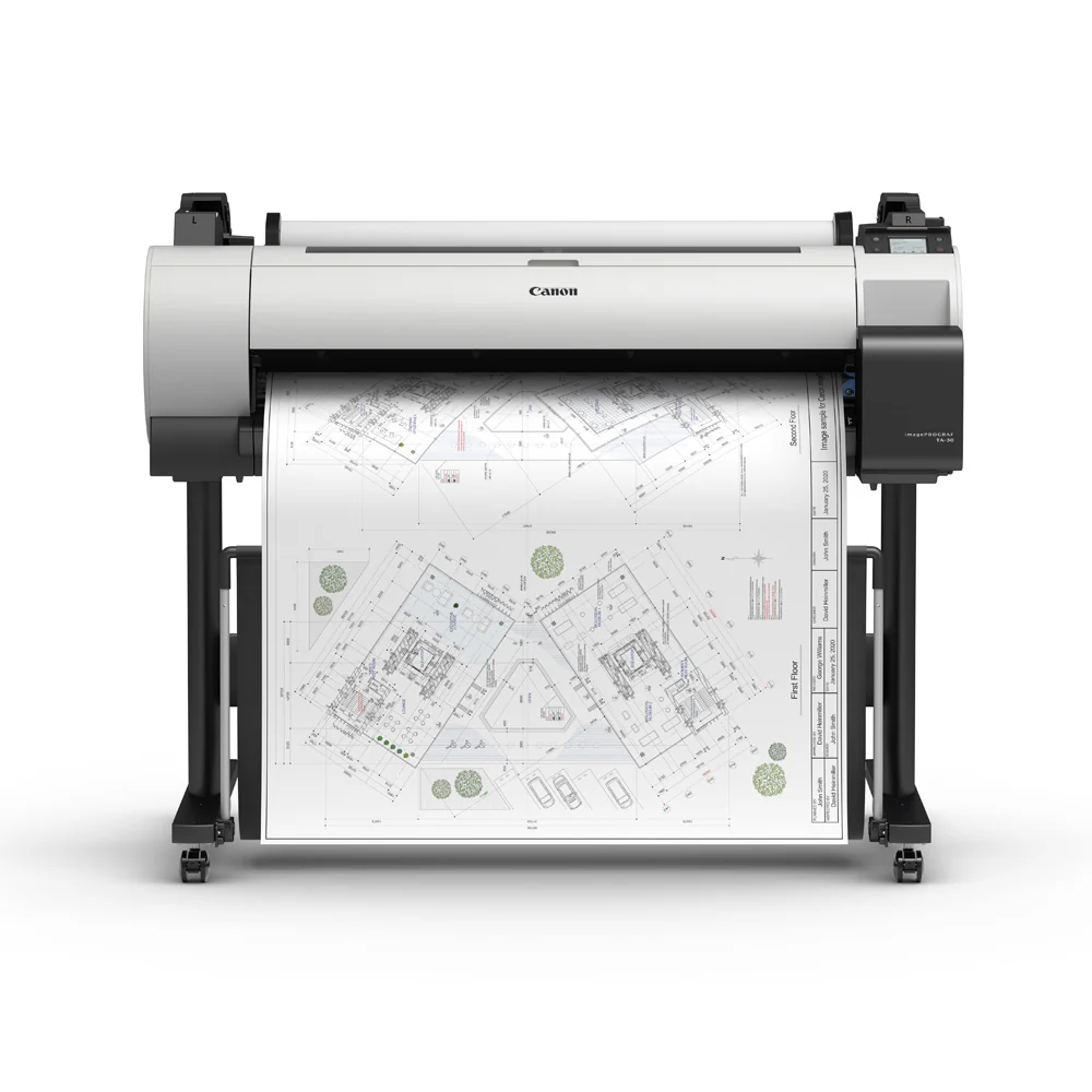 Canon imagePROGRAF TA-30 1 Roll 36-inch Color Inkjet Wide-Format Printer - Image 6