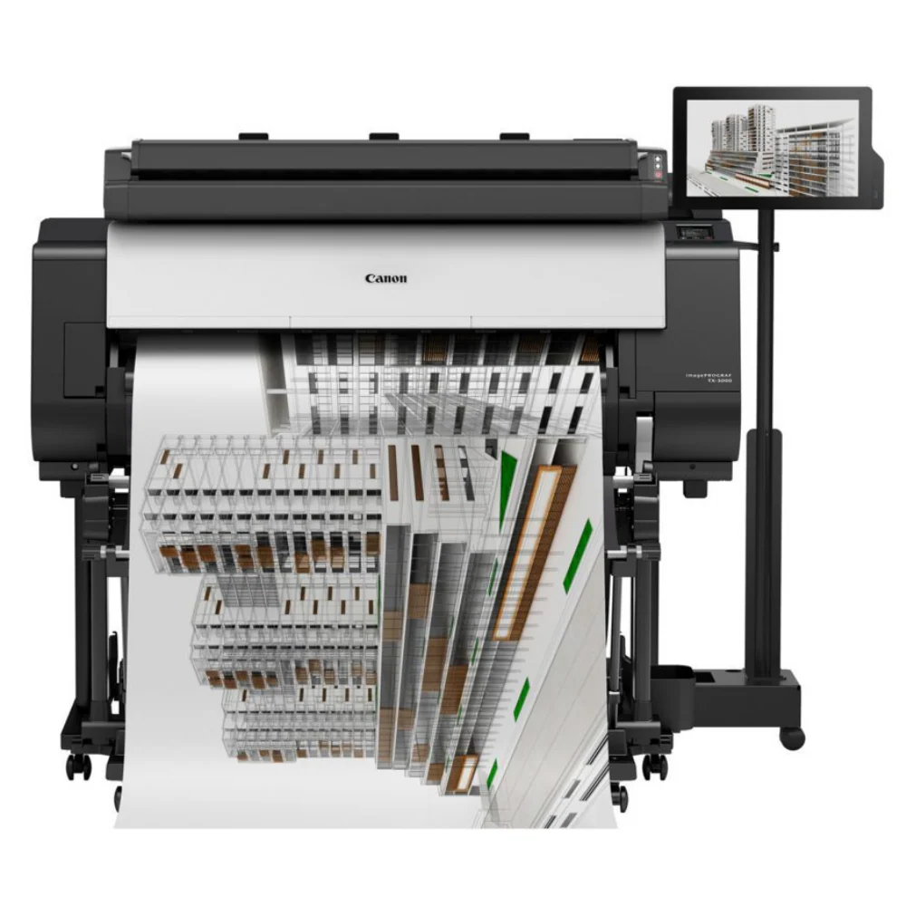 Canon imagePROGRAF TX-3000 36-inch Color Inkjet Wide Format Printer with Scanner - Image 4