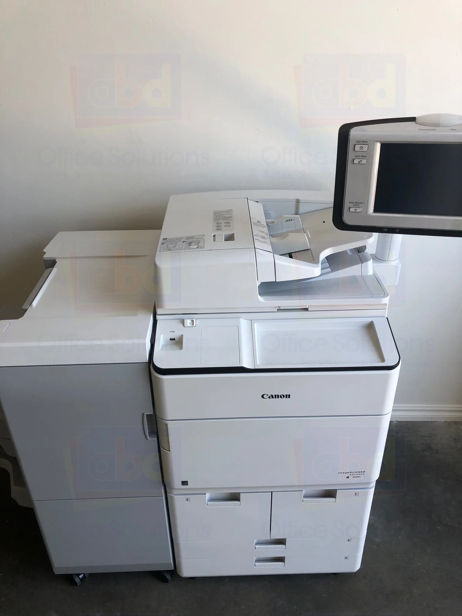 Canon ImageRunner Advance 8595i A3 Mono Laser Multifunction Printer - Image 5