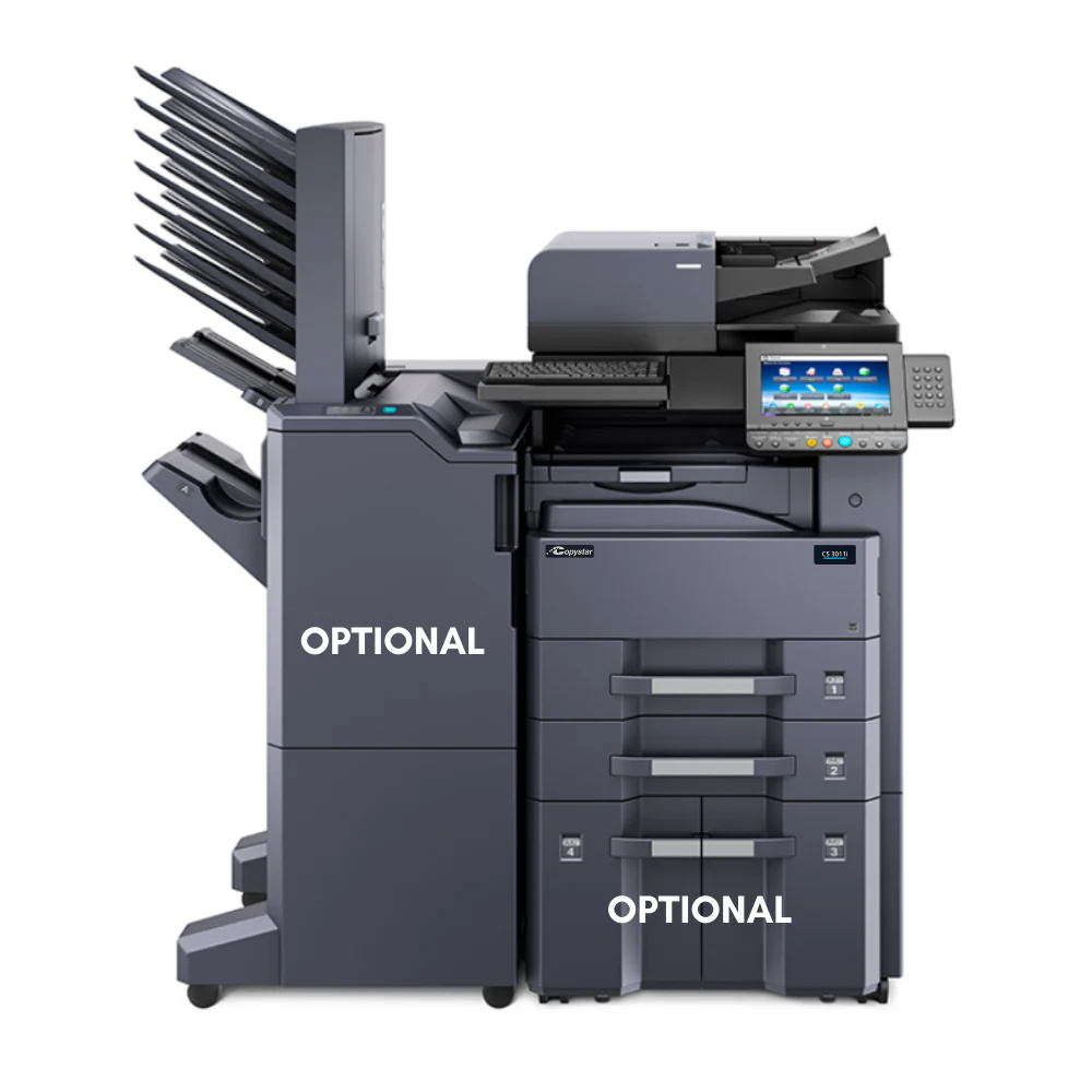 Copystar CS 3511i A3 Mono Laser Multifunction Printer - Image 4