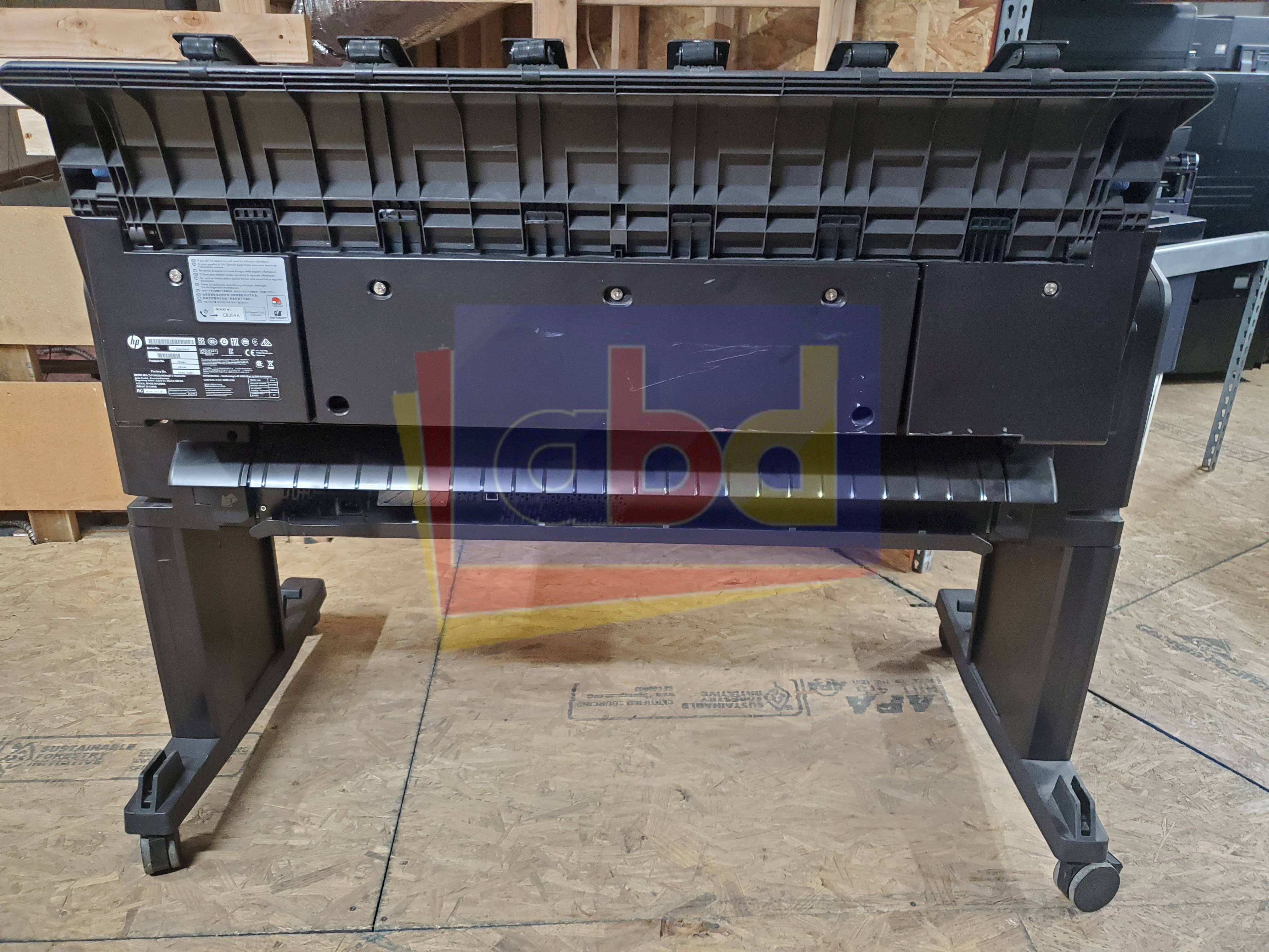 HP DesignJet T2500 36-inch 2 Roll Color Inkjet Wide Format Printer Scanner - Image 6