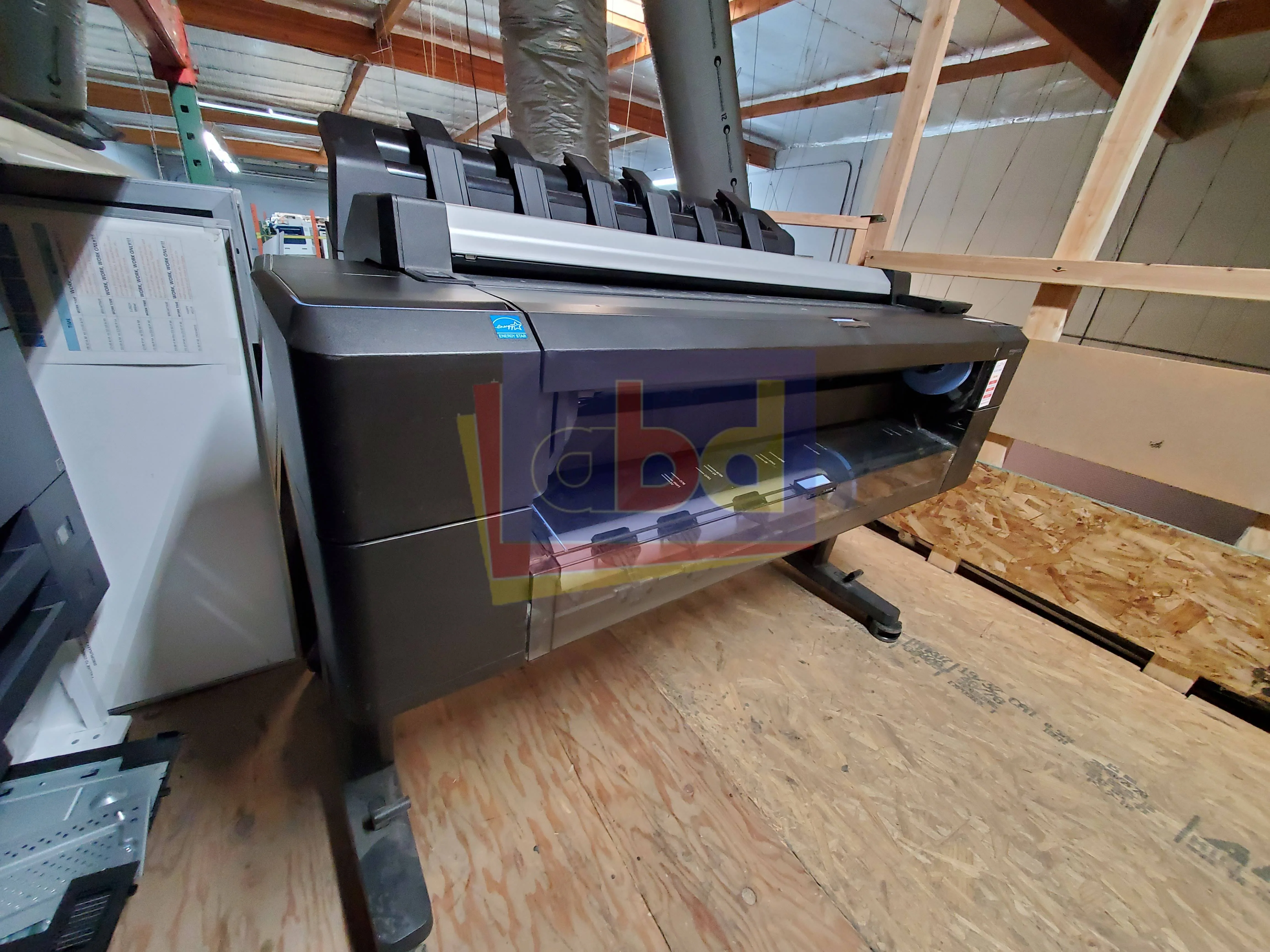 HP DesignJet T2530 36-inch 2 Roll Color Inkjet Wide Format Printer with Scanner - Image 4