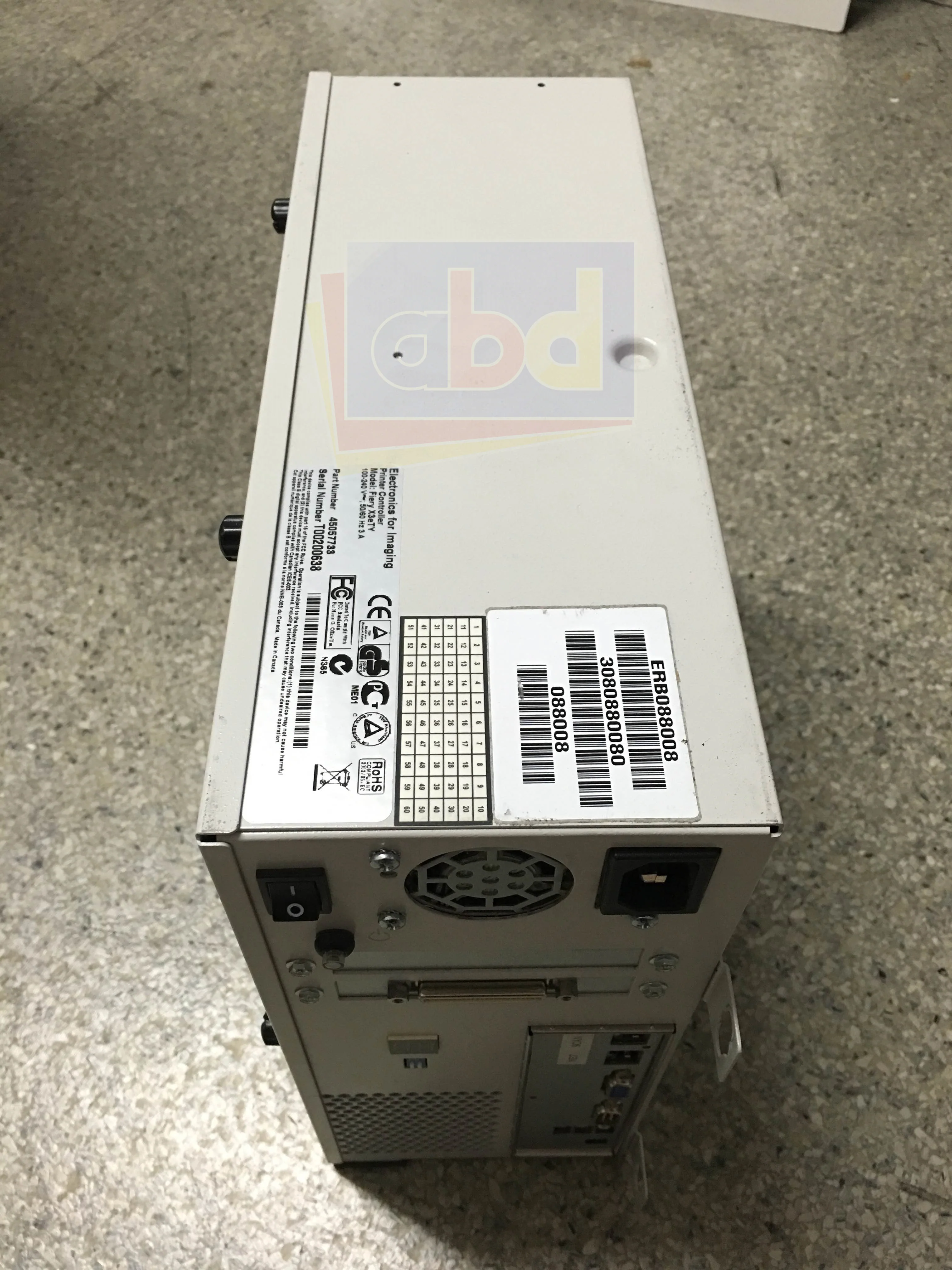 Xerox DocuColor 242/252 Integrated Fiery Color Server (ERB) - Image 3