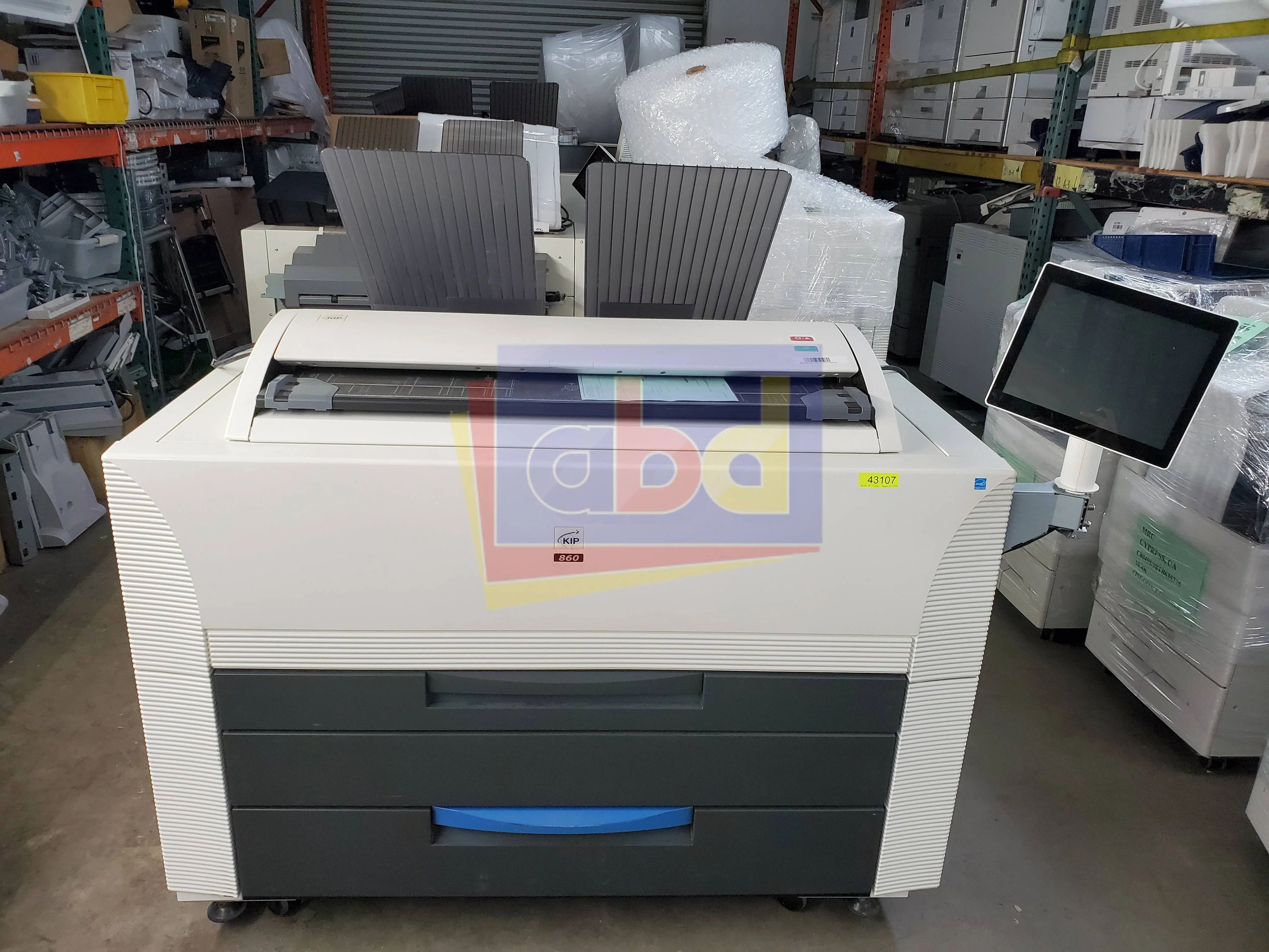 KIP 860 36-inch Color Wide Format Printer - Image 4
