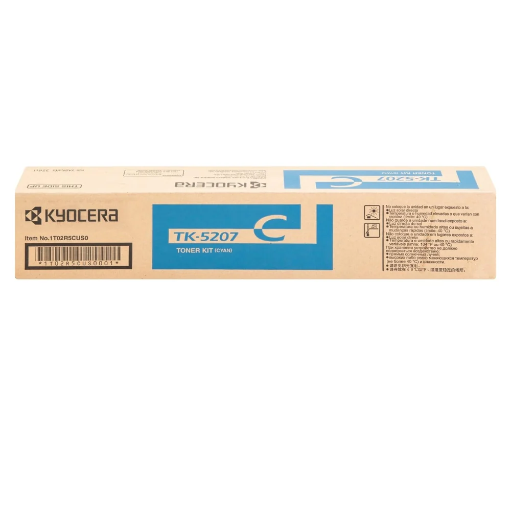 Genuine Kyocera TK-5207C (1T02R5CUS0) Cyan Toner Cartridge