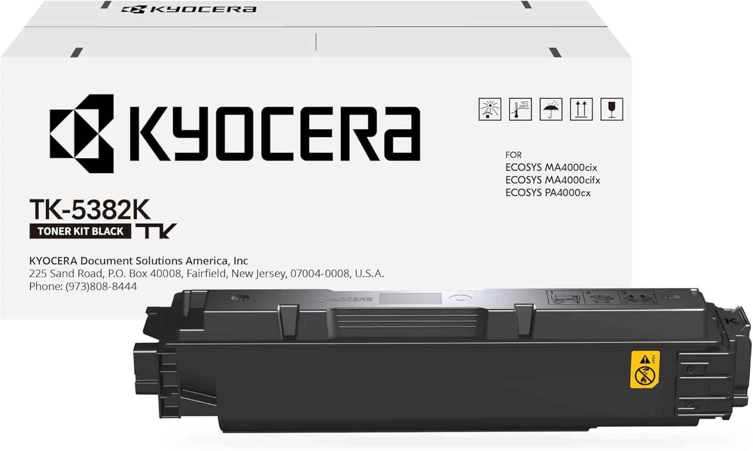 Genuine Kyocera TK-5382K (1T02Z00US0) Black Toner Cartridge