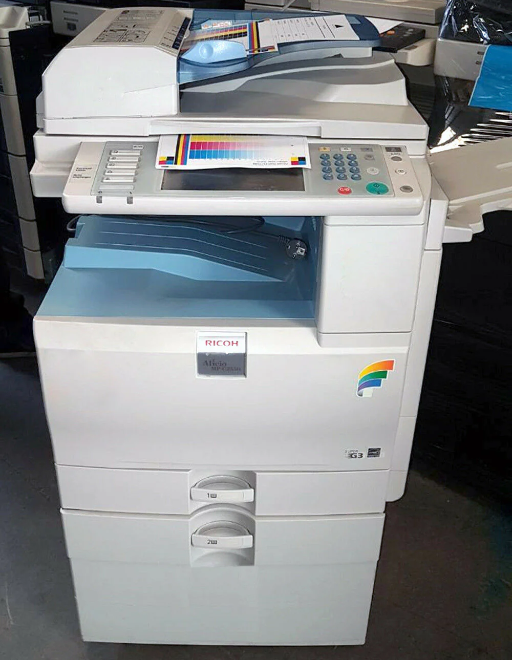 Ricoh Aficio MP C2050 A3 Color Laser Multifunction Printer - Image 3