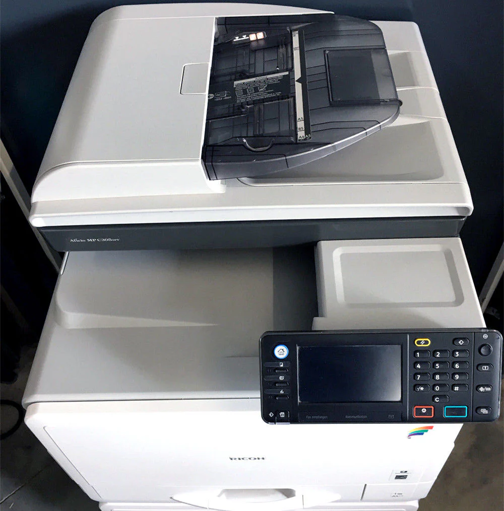 Ricoh Aficio MP C305SPF A4 Color Laser Multifunction Printer - Image 5
