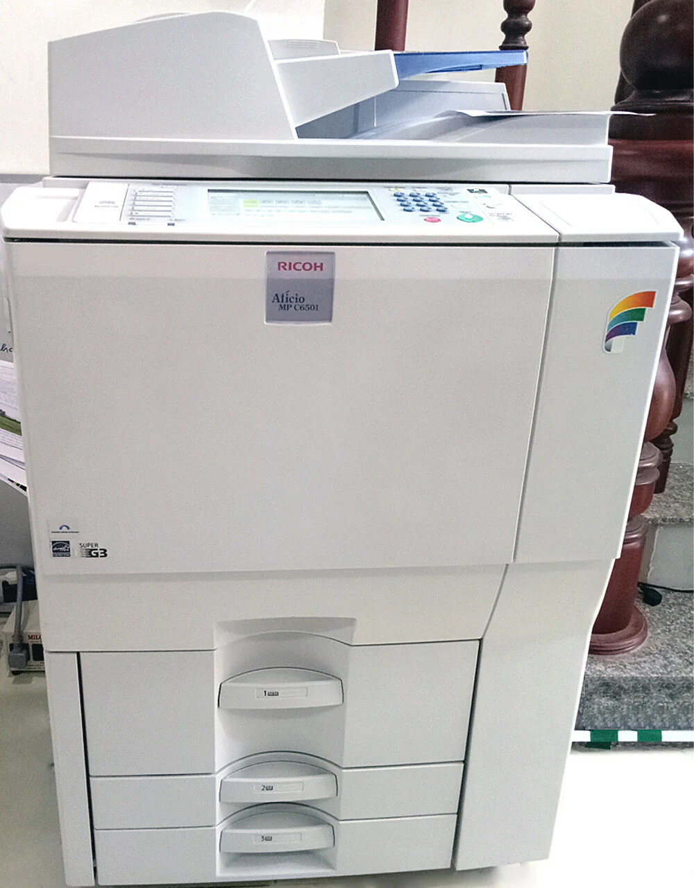 Ricoh Aficio MP C6501 A3 Color Laser Multifunction Printer - Image 4
