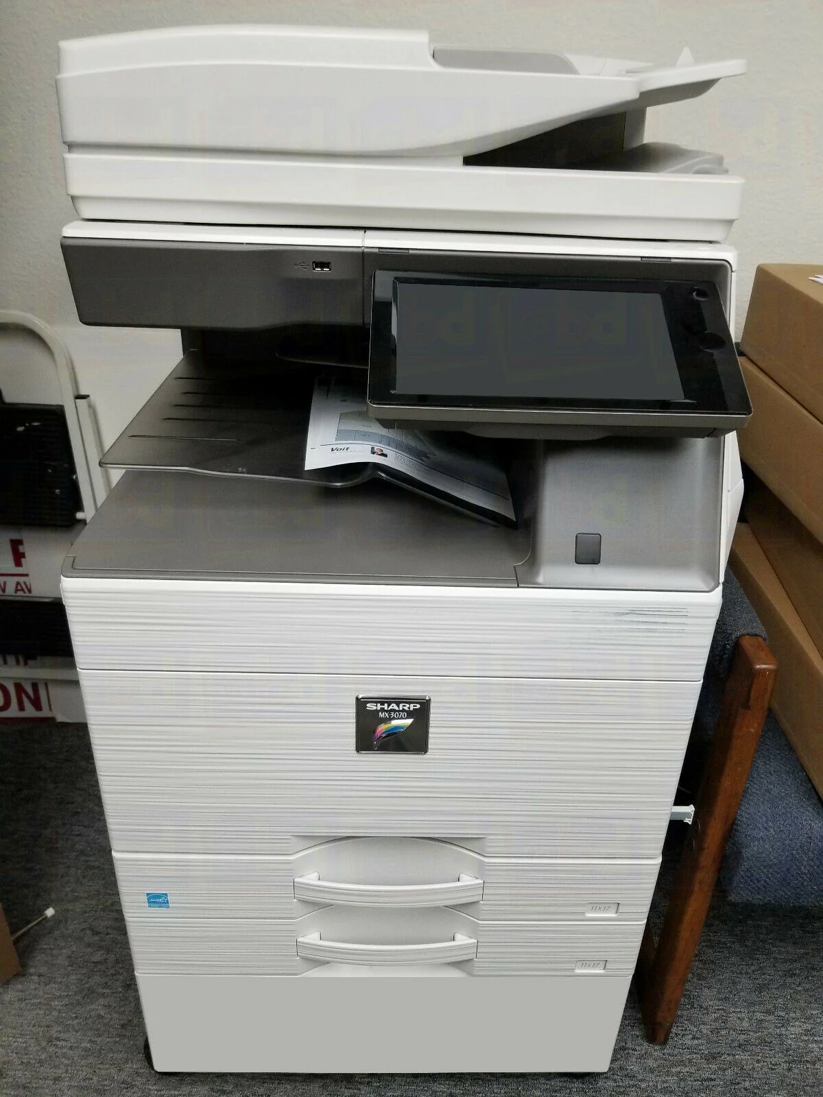 Sharp MX-4070N A3 Color Laser Multifunction Printer - Image 3