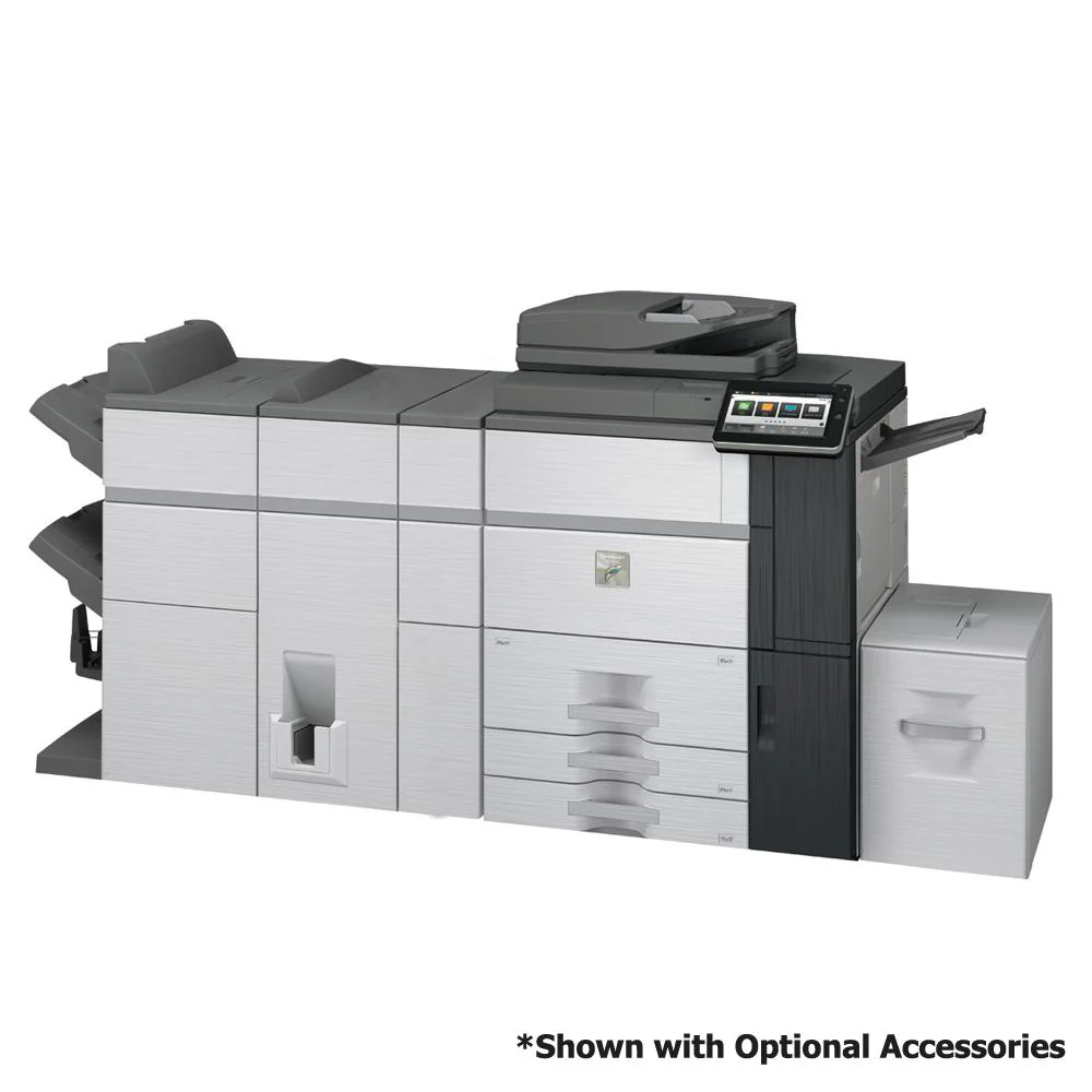 Sharp MX-7580N High Speed Color Laser Production Printer - Image 2