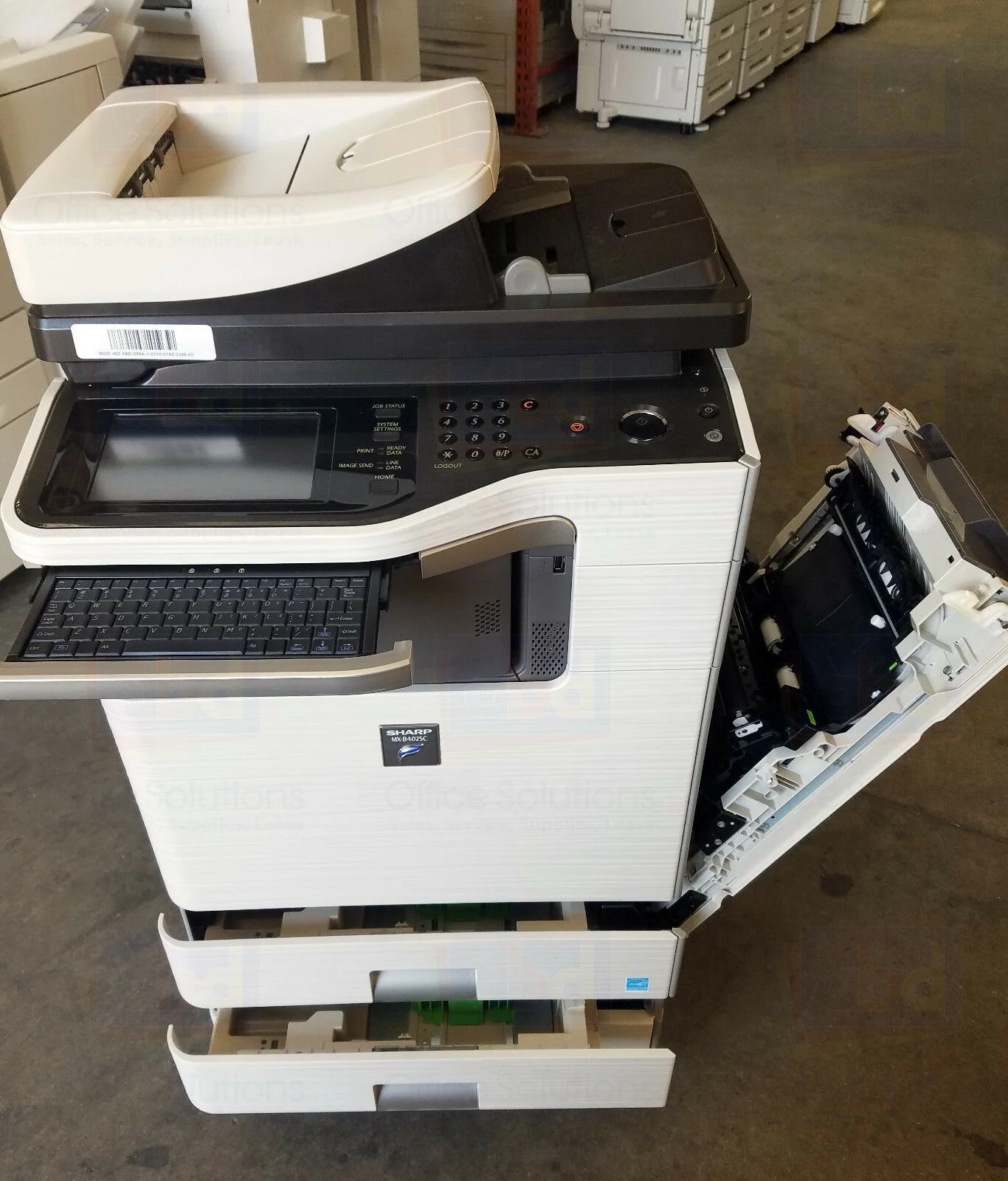 Sharp MX-B402SC A4 Mono Laser Multifunction Printer - Image 4