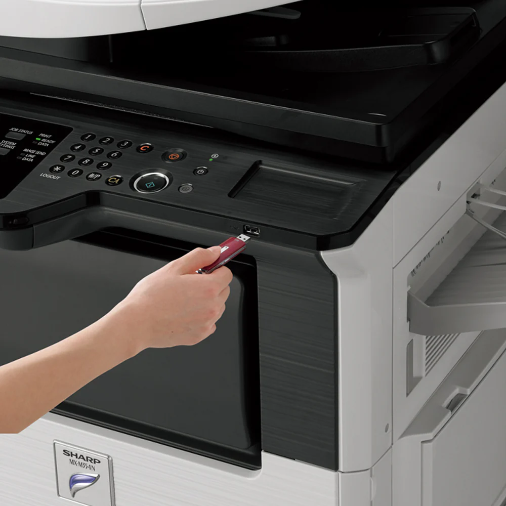 Sharp MX-M354N A3 Mono Laser Multifunction Printer - Image 3