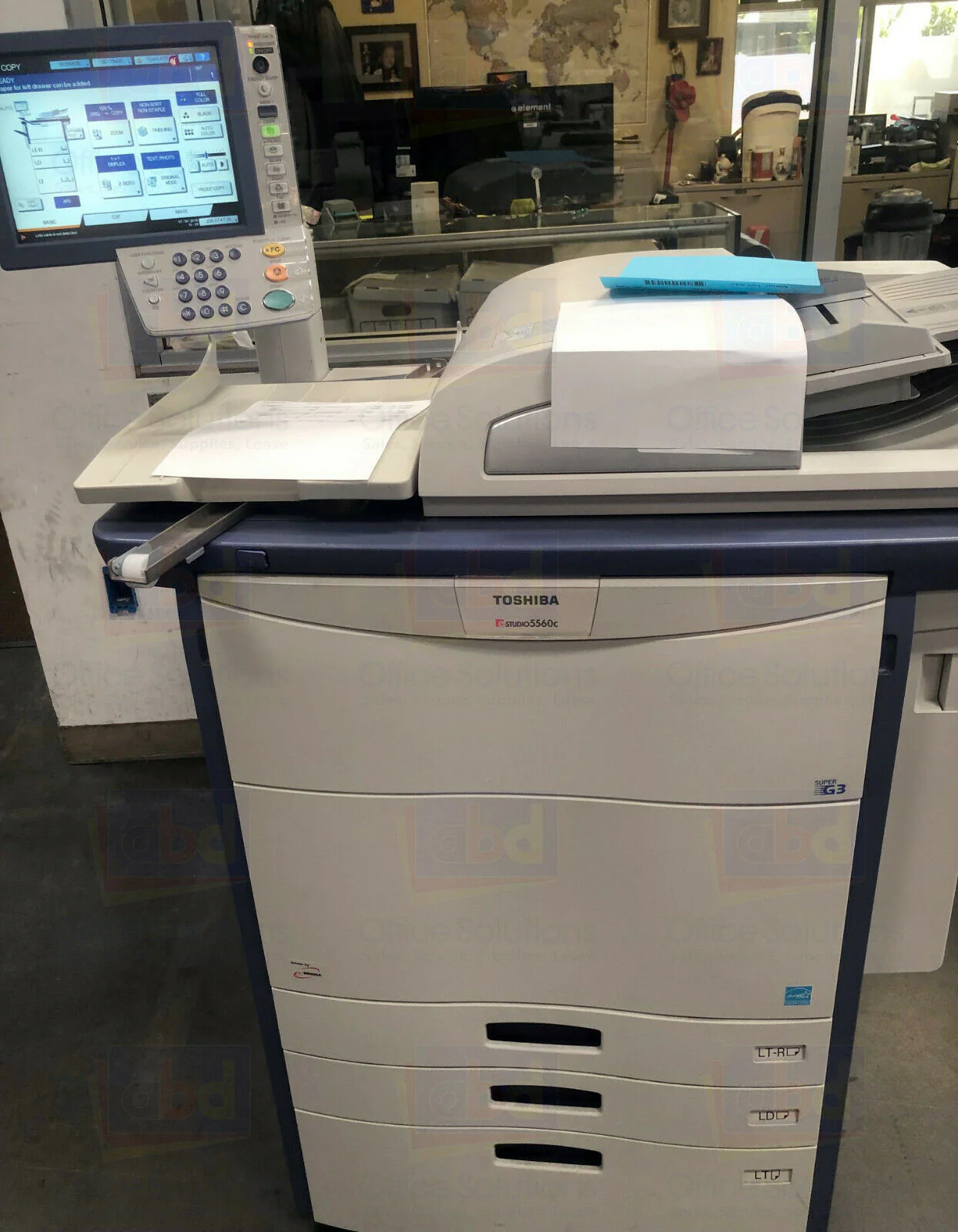 Toshiba e-Studio 6560c A3 Color Laser Multifunction Printer - Image 3