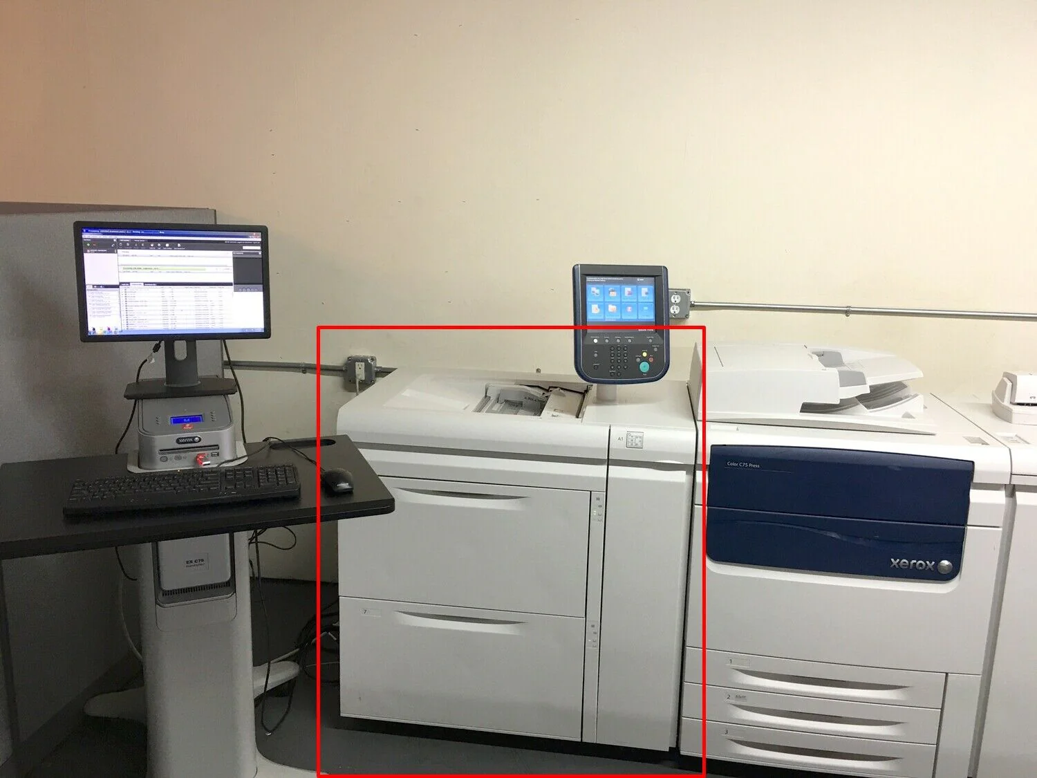 Xerox YA0 2-Trays 4,000 Sheet Oversize High Capacity Feeder - Image 3