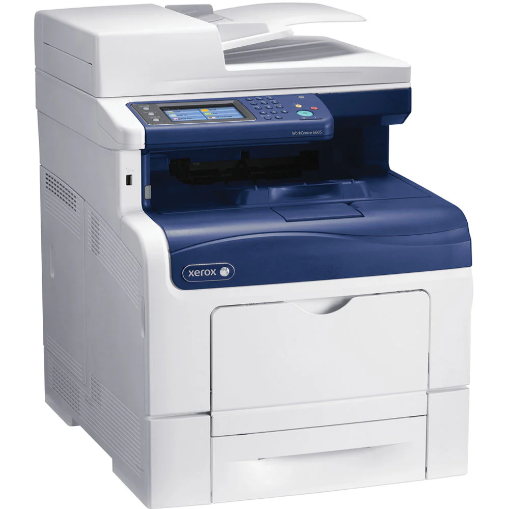 Xerox WorkCentre 6605N A4 Color Laser Multifunction Printer - Image 3