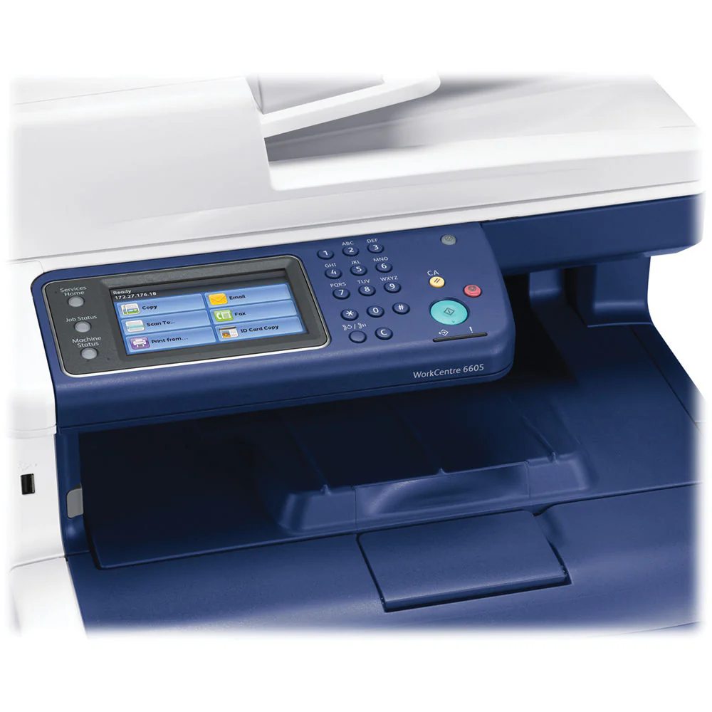Xerox WorkCentre 6605N A4 Color Laser Multifunction Printer - Image 5